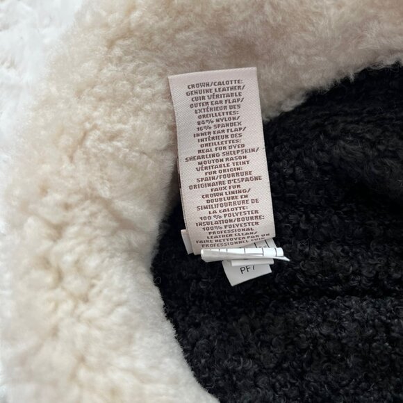 NWT - UGG Men's Mixed Media Trapper Hat - Khaki❄️ - Picture 7 of 7